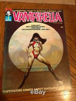 VAMPIRELLA #1 Sept. 1969 Original Warren Publishing Excellent Condition