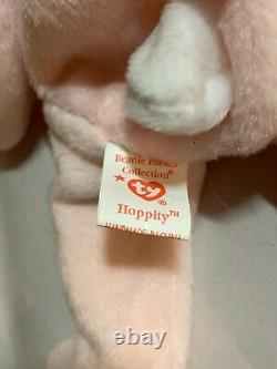 VERY Rare Original 1996 Hoppity Ty Beanie Baby With 7 Errors Excellent Condition