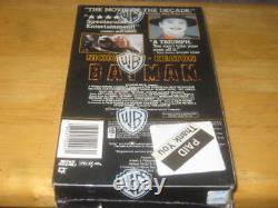 VHS 1989 BATMAN Movie Video Original Factory Sealed Excellent Condition