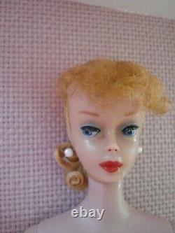 VINTAGE Barbie 1961 #5 BLONDE PONYTAIL in Excellent. Condition