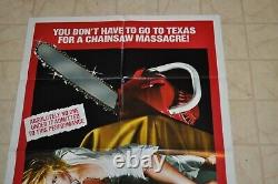 VINTAGE MOVIE POSTER Pieces One Sheet 27X41 Slasher H0rror Excellent Condition