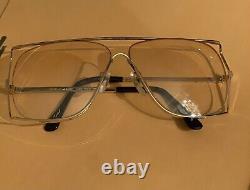 VINTAGE (RARE) TURA MD 449 RIMLESS OVERSIZED Excellent Preowned Condition