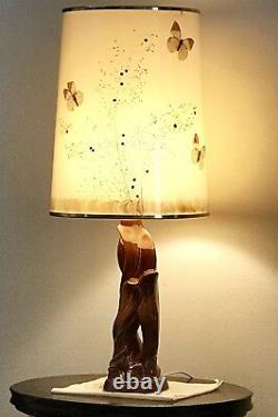 Van Briggle Lamp With Original Shade, Excellent condition