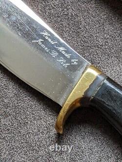 Very Rary James Lile Hand Made Script Knife Signed by Jimmy, Excellent condition