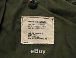 Vietnam War USAF M65 Field Jacket 1971 Medium Reg Original Excellent Condition