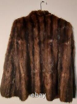 Vintage 1940's/1950's Oppenheim Collins Real Mink Fur Stole Excellent Condition