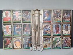 Vintage 1987 Donruss Baseball Complete Set in Excellent Condition in Binder