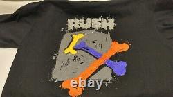 Vintage 1991 RUSH ROLL THE BONES T Shirt XL. Excellent condition. 26 Length