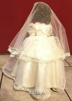 Vintage American Character 19 Bride Doll, All Original Excellent Condition