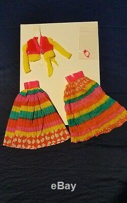 Vintage Barbie Mod Flying Colors VHTF Excellent Condition #3492 Two Variations