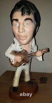 Vintage Elvis Presley ESCO Chalkware 17 Statue Excellent Condition