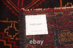 Vintage Hand-Knotted Area Rug 3'11 x 6'3 Traditional Wool Carpet