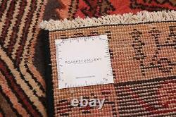 Vintage Hand-Knotted Area Rug 3'1 x 9'9 Traditional Wool Carpet