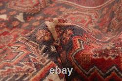 Vintage Hand-Knotted Area Rug 3'3 x 6'1 Traditional Wool Carpet