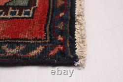 Vintage Hand-Knotted Area Rug 3'5 x 6'3 Traditional Wool Carpet