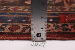 Vintage Hand-Knotted Area Rug 3'8 x 5'6 Traditional Wool Carpet