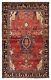 Vintage Hand-knotted Area Rug 4'10 X 7'8 Traditional Wool Carpet