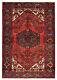 Vintage Hand-knotted Area Rug 4'1 X 6'1 Traditional Wool Carpet
