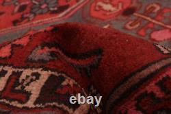 Vintage Hand-Knotted Area Rug 4'1 x 6'2 Traditional Wool Carpet