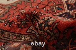 Vintage Hand-Knotted Area Rug 4'8 x 7'3 Traditional Wool Carpet