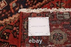 Vintage Hand-Knotted Area Rug 4'8 x 7'3 Traditional Wool Carpet