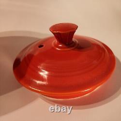 Vintage Homer Laughlin Fiesta Radioactive Red Large Teapot Excellent Condition