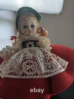 Vintage Madame Alexander Swiss Doll Excellent Condition w Original Box 794
