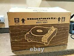 Vintage Marantz 6300 Turntable Excellent Condition, Original box packing manual