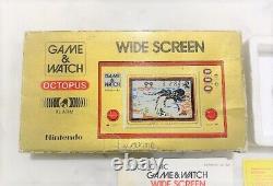 Vintage Octopus (OC-22) Nintendo Game & Watch original box/excellent condition
