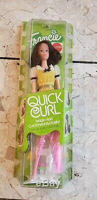Vintage Quick Curl Francie 1972 in Box almost complete Excellent condition