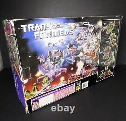Vintage SCORPONOK G1 Boxed Excellent Condition 100% Complete Transformers 1987