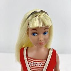 Vintage Skipper Doll Platinum Lemon Blonde Hair 1964 SL Excellent Condition