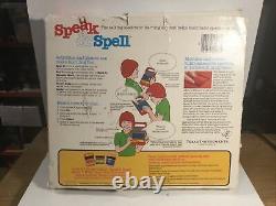 Vintage Speak And Spell Excellent Condition With Books Working In Original Box