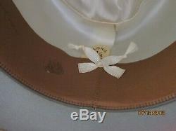 Vintage Stetson Hat, Batiman Ferdora 7 1/4 Excellent Condition For It's Age