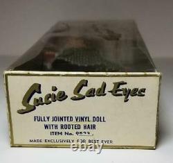 Vintage Susie Sad Eyes Doll Original Box Best Ever Excellent Condition