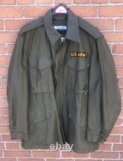 Vintage US Army M-51 Field Jacket 1957 Korean Era Size Medium Excellent Shape