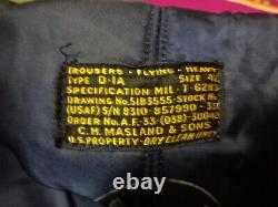 Vintage Us Air Force Flight Pants 1988 Excellent Condition 36 Ecw