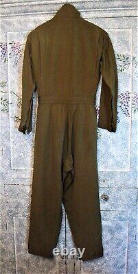 Vintage WWII USAAF A-4 Summer Flying Suit Excellent Condition