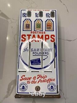 Vintage postage stamp vending machine excellent condition