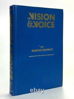 Vision & the Voice by Aleister Crowley, Original 1972 Print, Excellent Condition