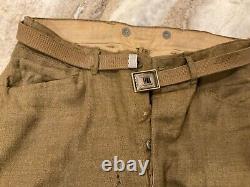WW1 US Infantry Engineer Corp Tunic with 2 Pants Excellent Condition