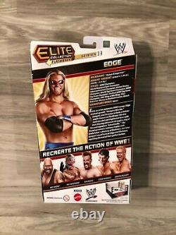WWE Elite Edge Series 13 NEW! MOC! RARE! Excellent Condition! Rated R Superstar