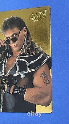 WWF Action Packed 24K Gold Cards 4 Wrestling Cards EXCELLENT SHAPE