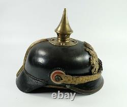 WWI German pickelhaube Helmet. 100% Guaranteed Original! Excellent Condition