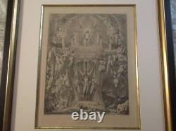 William Blake Etching The Day of Judgement 1813 London Excellent Condition
