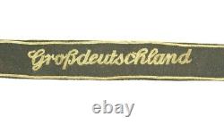 Ww Original German Cuff Title, Complete, In Excellent Condition, Rare Item