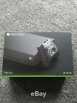 Xbox One X Excellent Condition w Original Box. (Adult Owner)