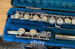 Yamaha 21s Flute Excellent Used Condition Original Case & Rod! Lovely Flute