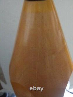 Yellow Pencil Lamp Original Excellent Condition Tested Working Fine