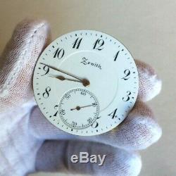 ZENITH Original Pocket Watch movement Crown excellent condition splendid working
